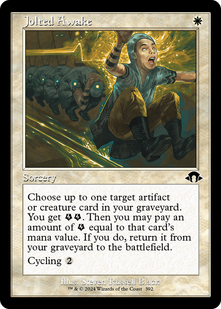 Image of Jolted Awake (Retro Frame) [Modern Horizons 3]
