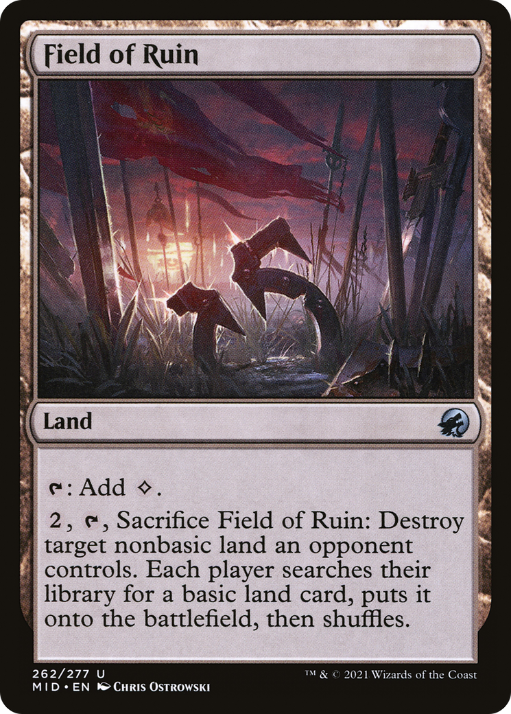 Image of Field of Ruin [Innistrad: Midnight Hunt]