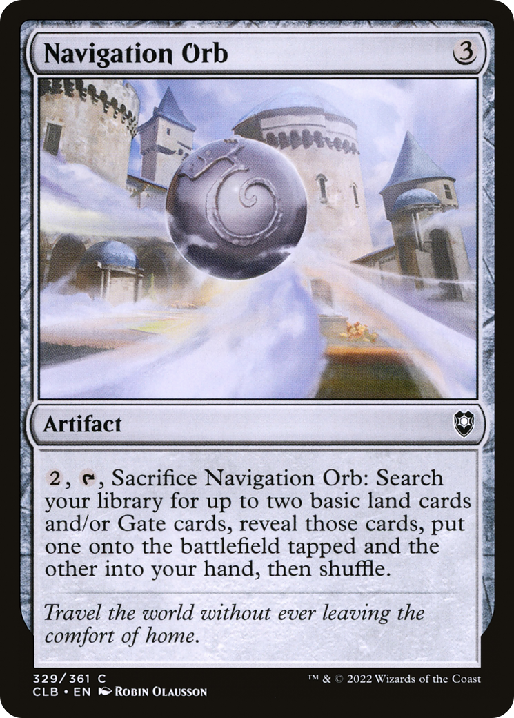 Image of Navigation Orb [Commander Legends: Battle for Baldur's Gate]