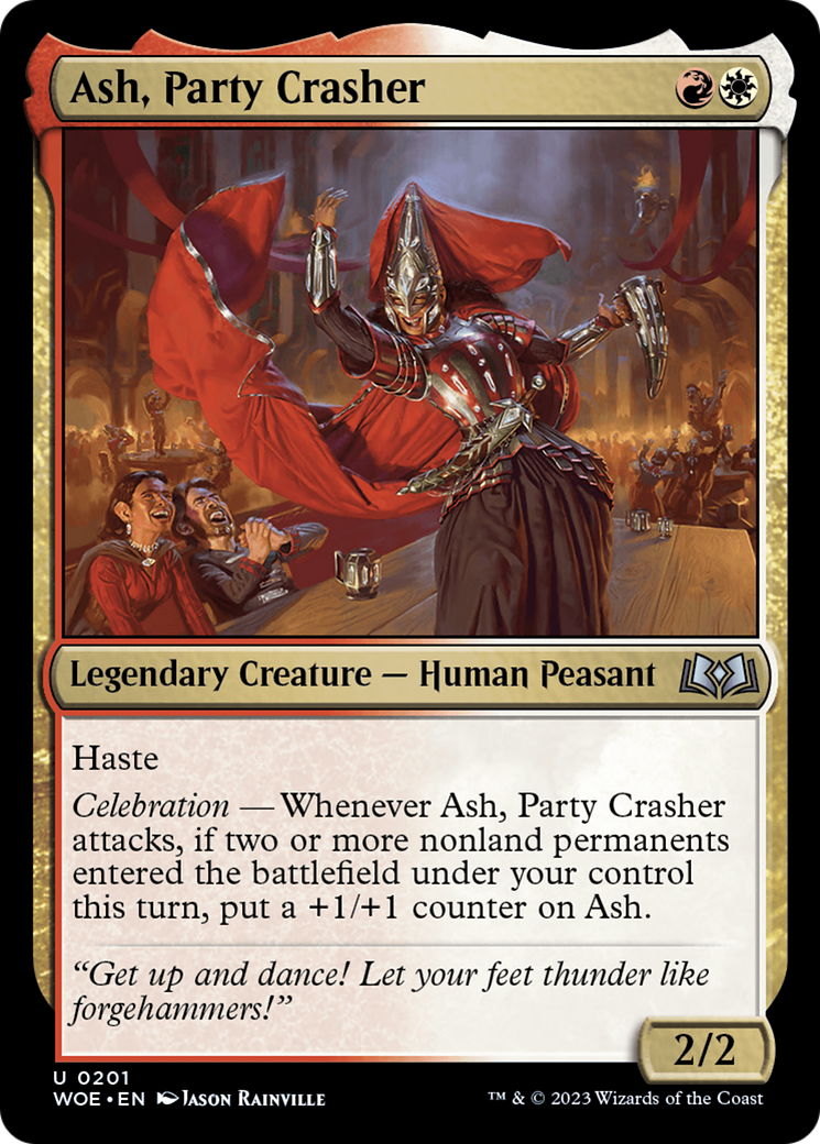 Image of Ash, Party Crasher [Wilds of Eldraine]