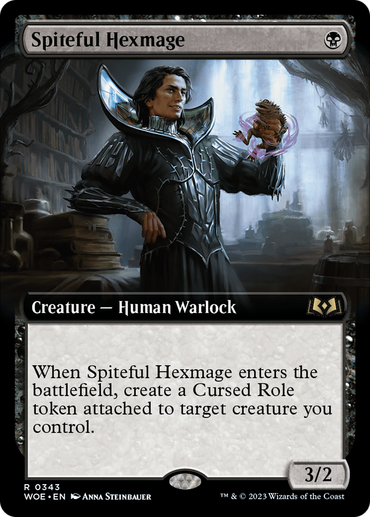 Image of Spiteful Hexmage (Extended Art) [Wilds of Eldraine]