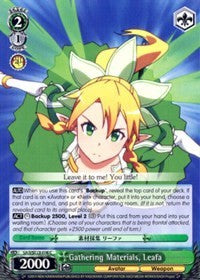 Image of Gathering Materials, Leafa (SAO/SE23-E06 C) [Sword Art Online II]