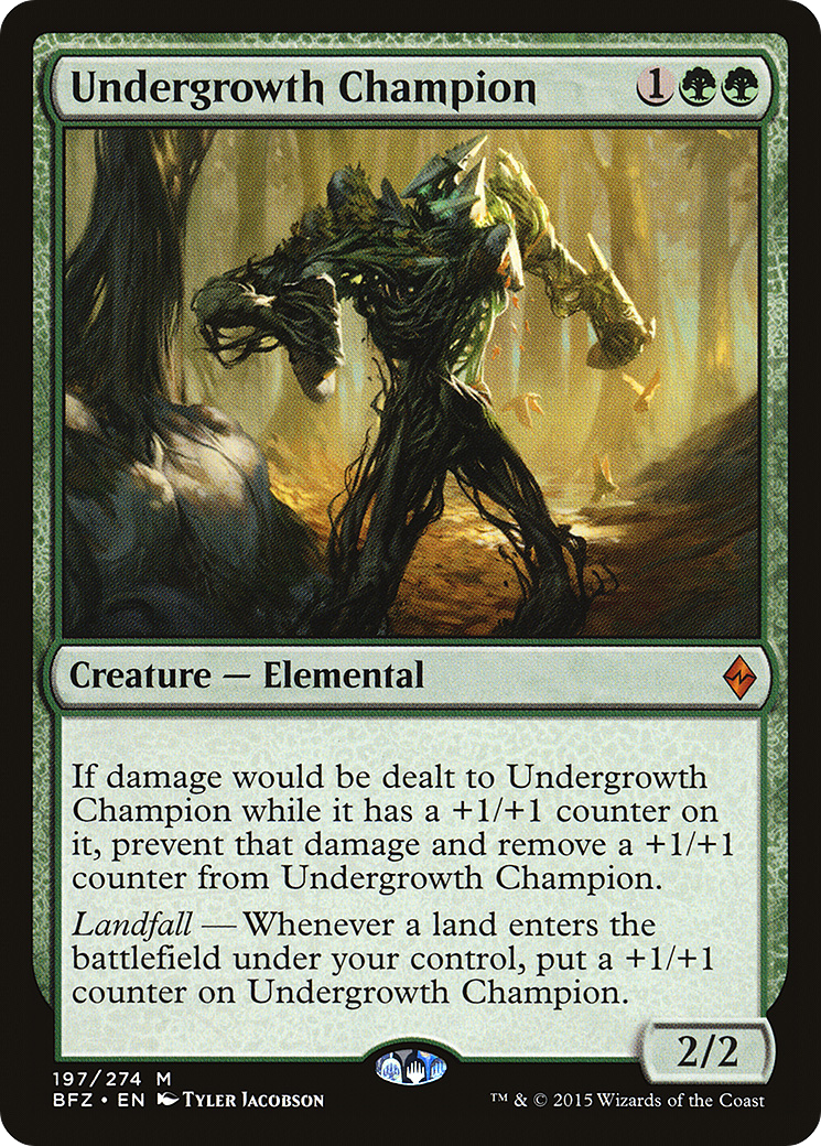 Image of Undergrowth Champion [Battle for Zendikar]