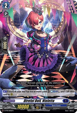 Image of Direful Doll, Violetta (D-PR/005EN) [D Promo Cards]