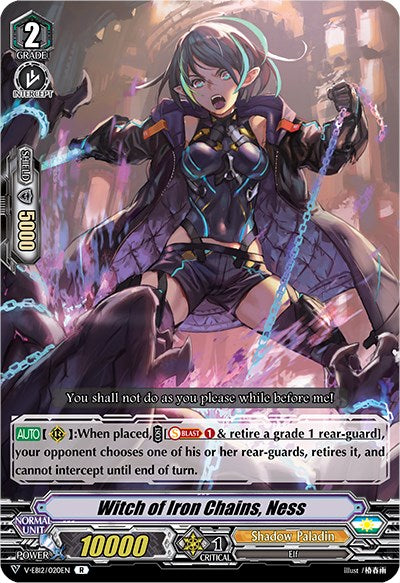 Image of Witch of Iron Chains, Ness (V-EB12/020EN) [Team Dragon's Vanity]