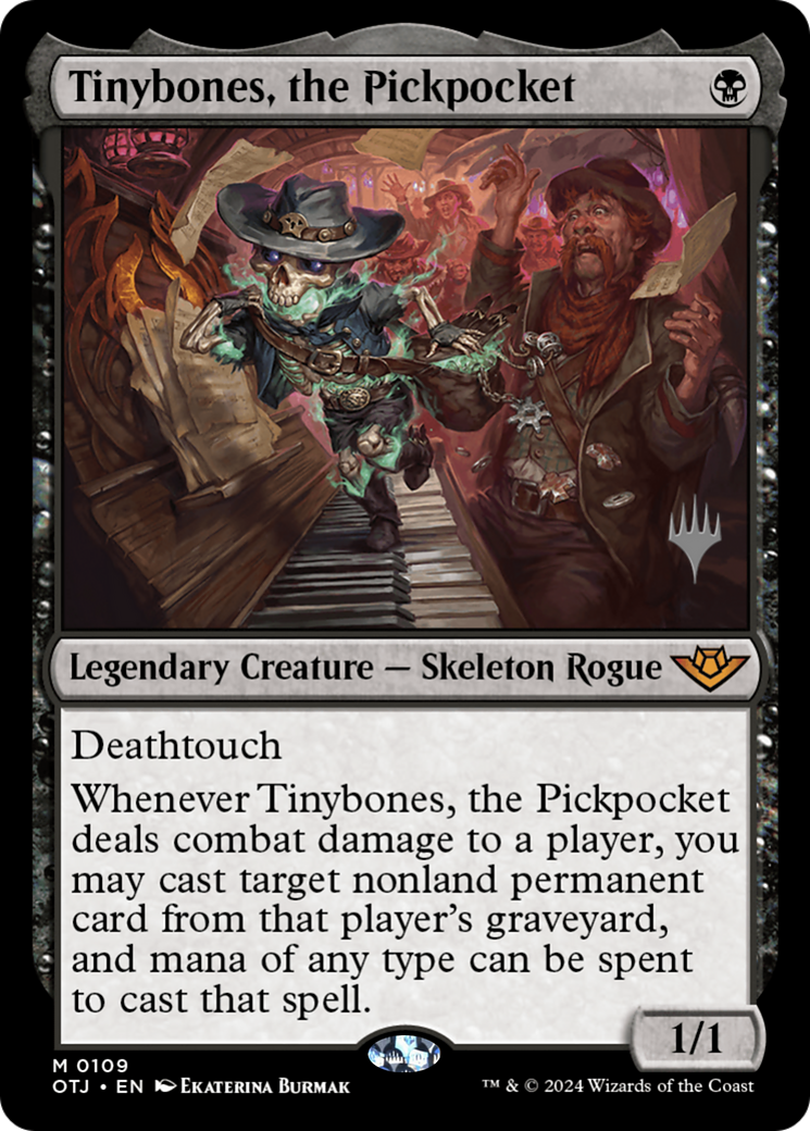 Image of Tinybones, the Pickpocket (Promo Pack) [Outlaws of Thunder Junction Promos]