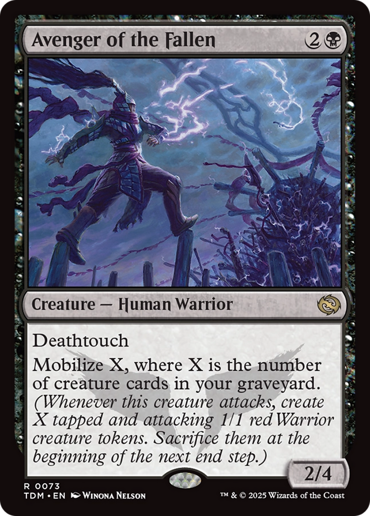Image of Avenger of the Fallen [Tarkir: Dragonstorm]