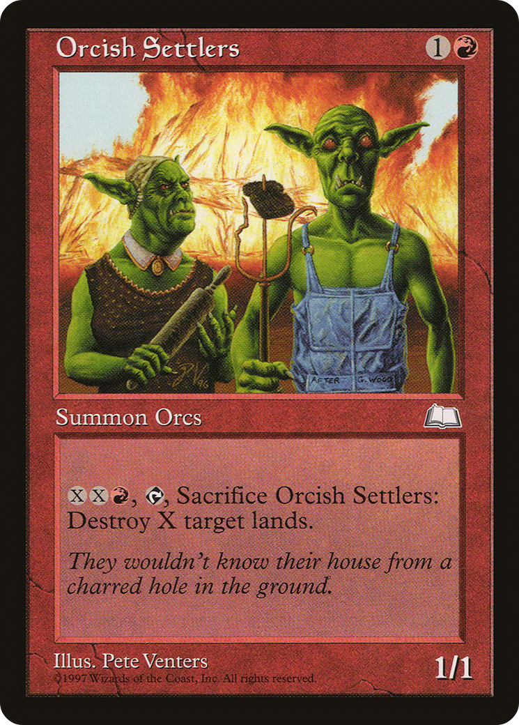 Image of Orcish Settlers [Weatherlight]