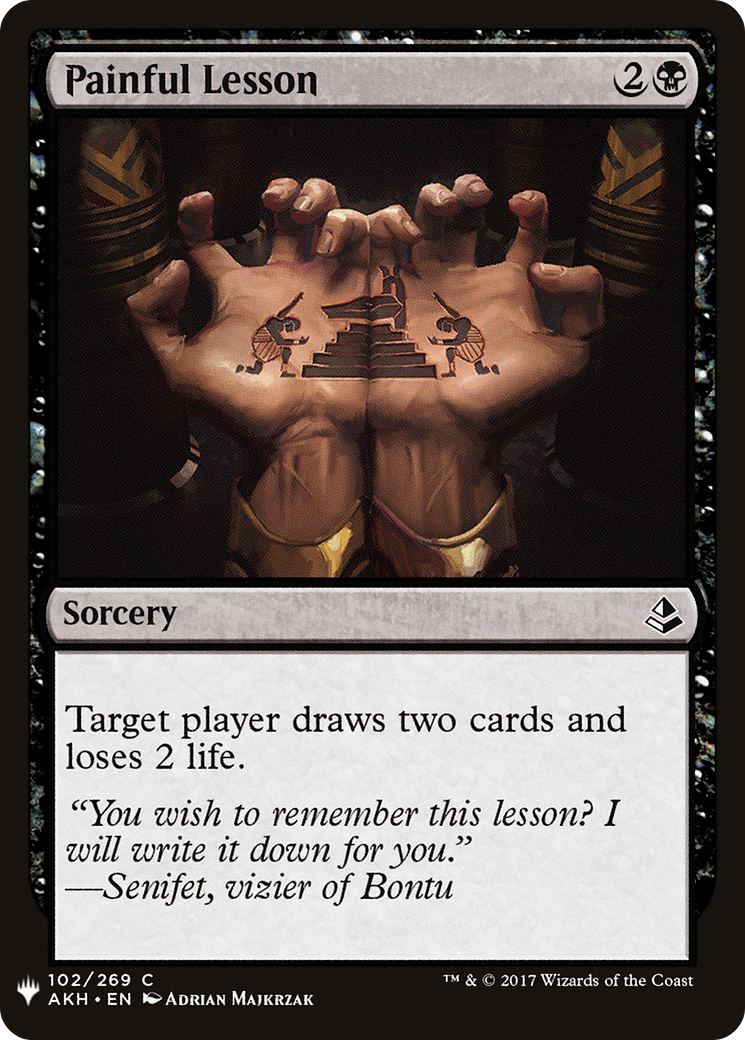 Image of Painful Lesson [Mystery Booster]