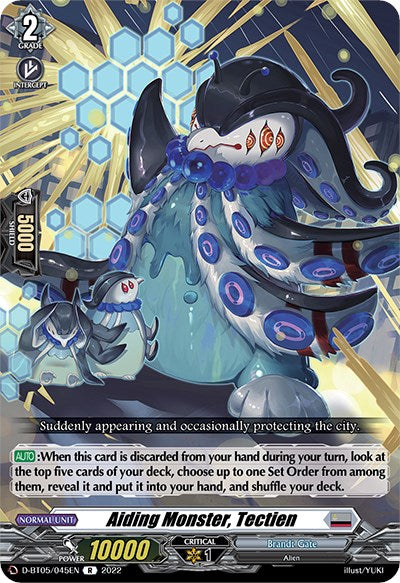 Image of Aiding Monster, Tectien (D-BT05/045EN) [Triumphant Return of the Brave Heroes]