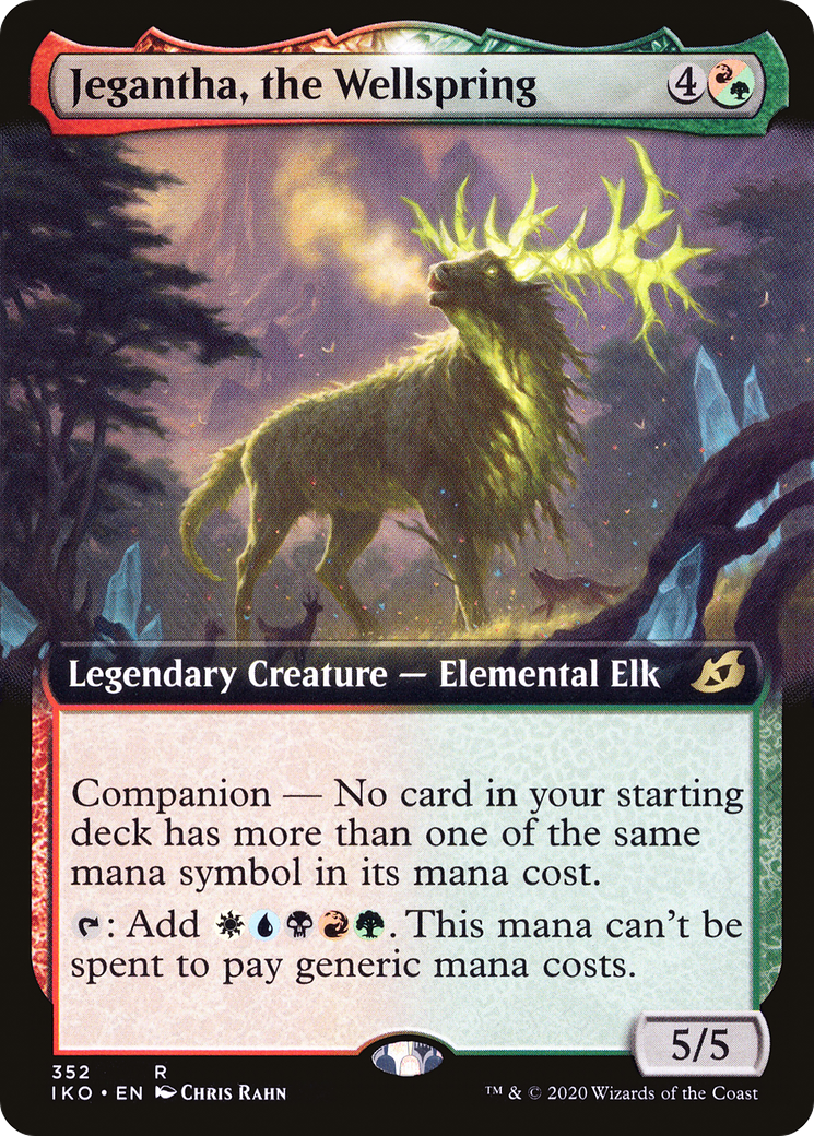 Image of Jegantha, the Wellspring (Extended Art) [Ikoria: Lair of Behemoths]