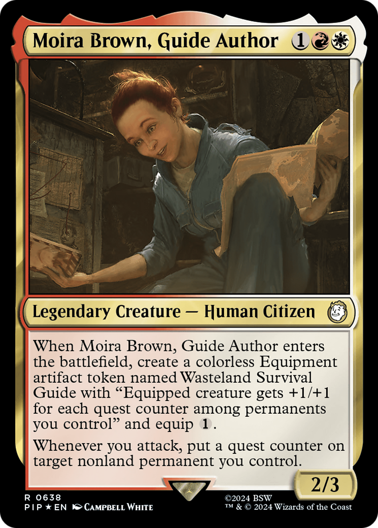 Image of Moira Brown, Guide Author (Surge Foil) [Fallout]