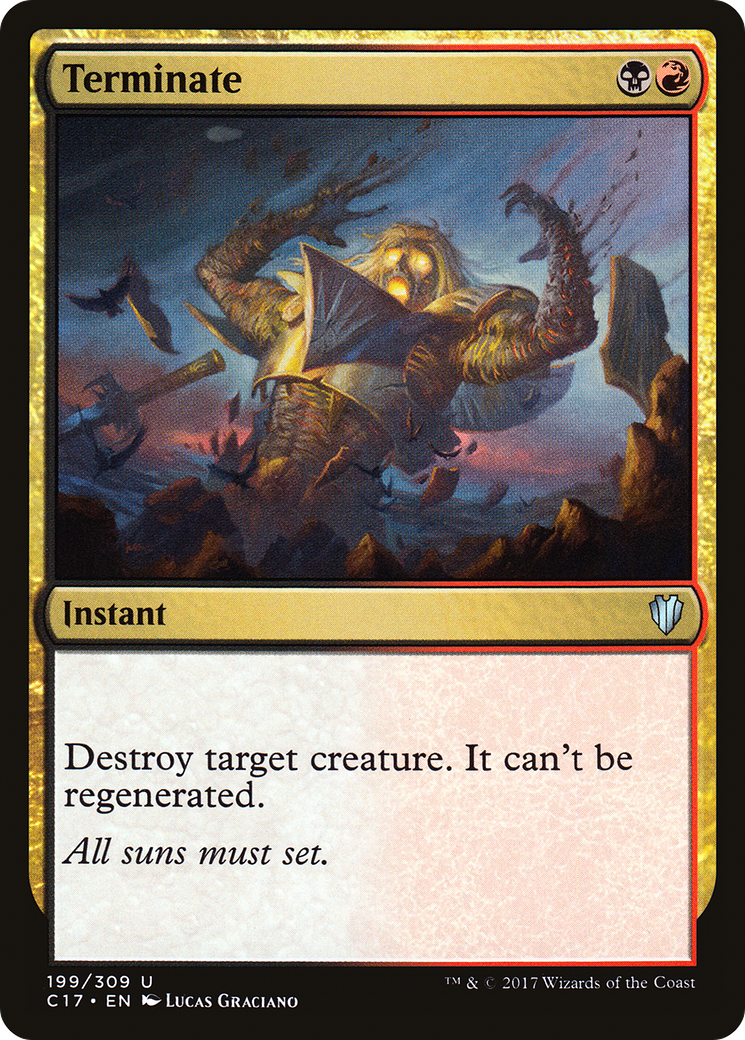 Image of Terminate [Commander 2017]