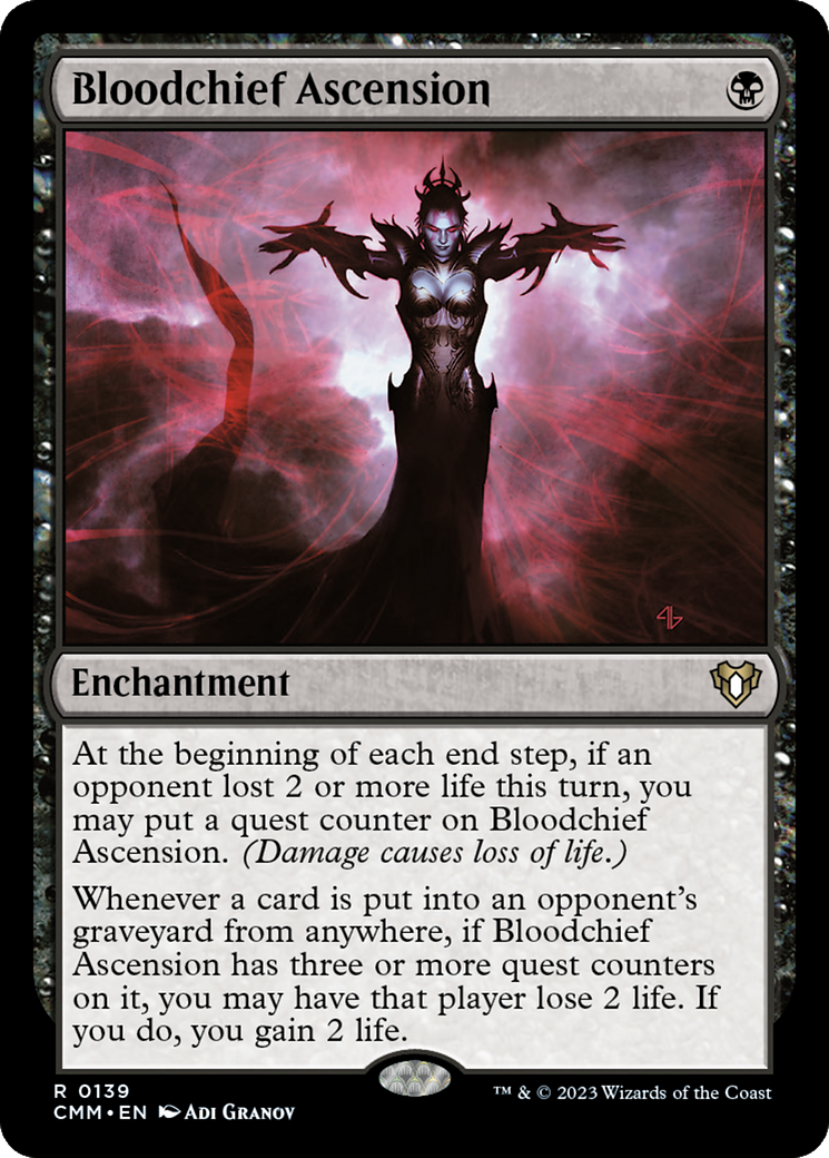 Image of Bloodchief Ascension [Commander Masters]
