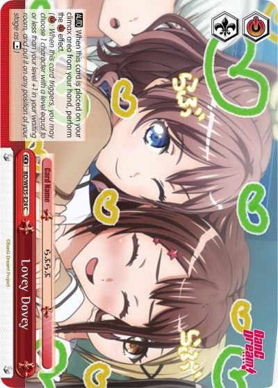 Image of Lovey Dovey (BD/WE35-E24 C) [Poppin'Party x Roselia]