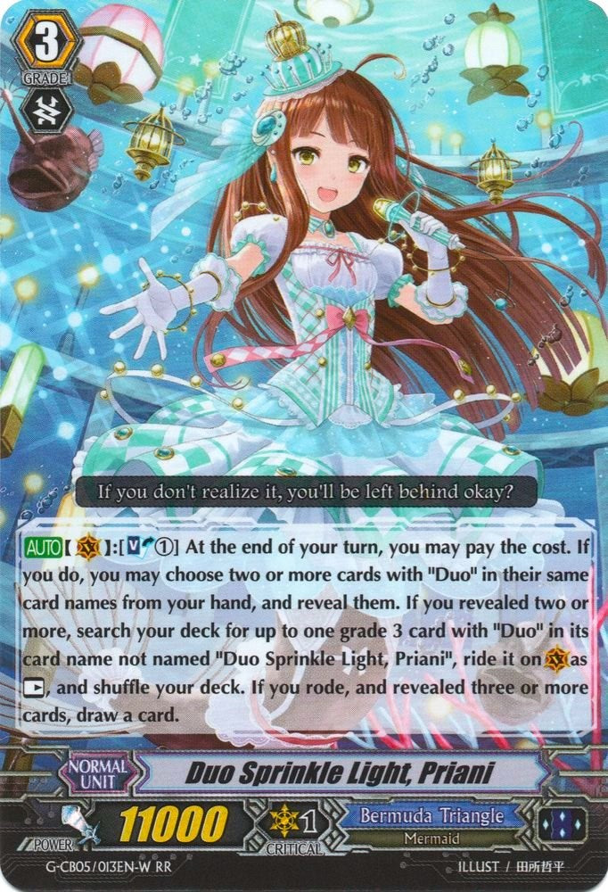 Image of Duo Sprinkle Light, Priani (White) (G-CB05/013EN W) [Prismatic Divas]