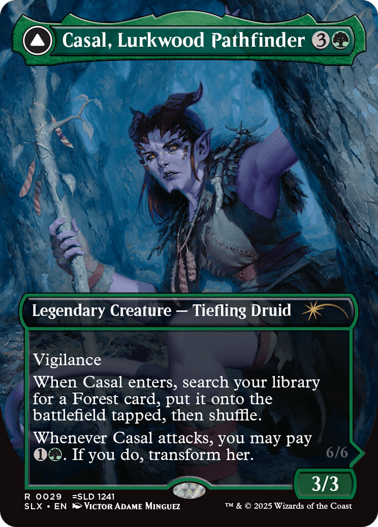 Image of Casal, Lurkwood Pathfinder [Secret Lair: Universes Within]