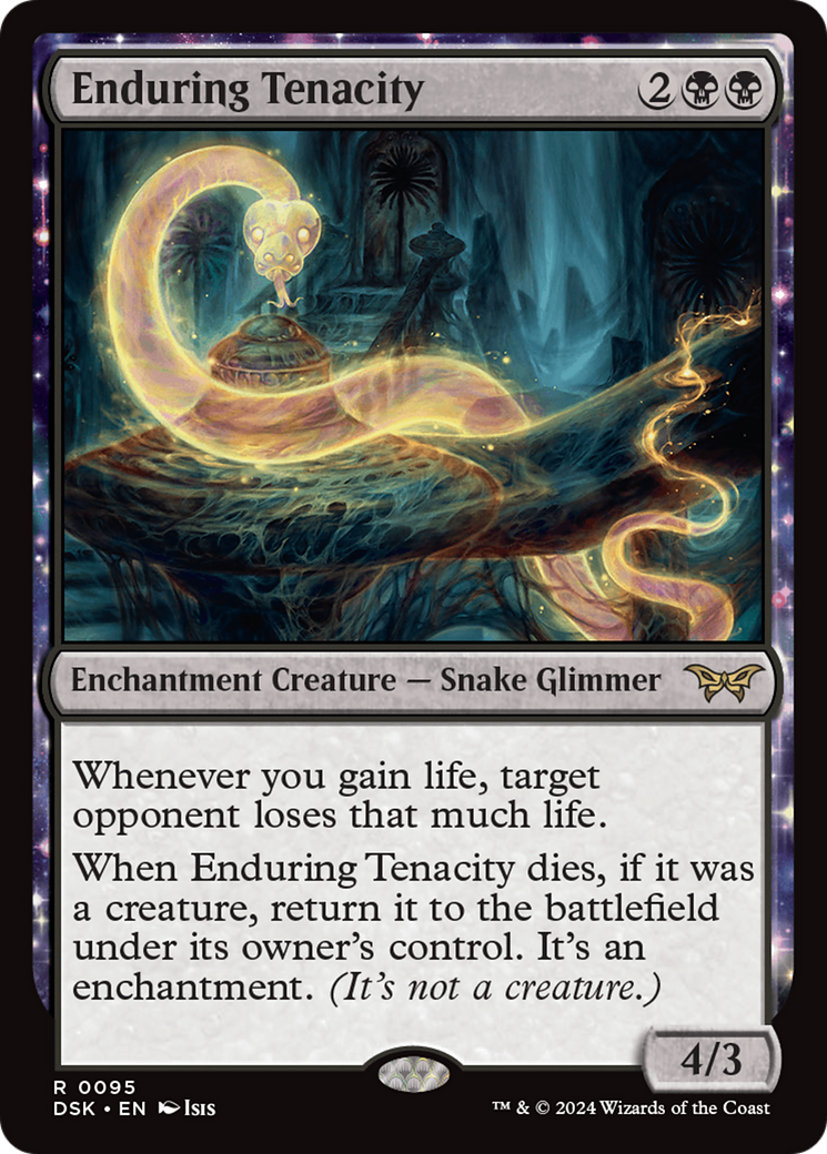 Image of Enduring Tenacity [Duskmourn: House of Horror]