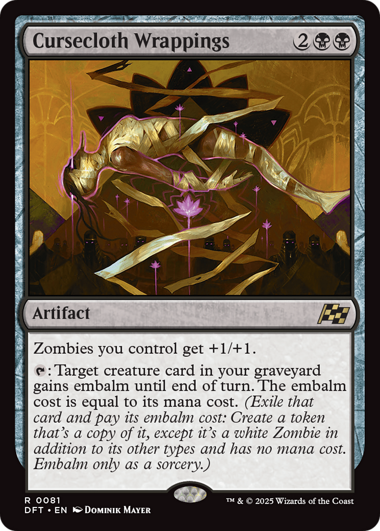 Image of Cursecloth Wrappings [Aetherdrift]
