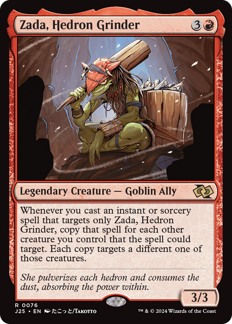 Image of Zada, Hedron Grinder (Anime) [Foundations Jumpstart]