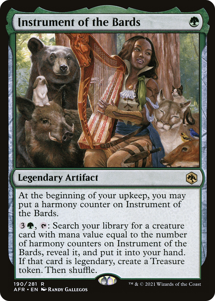 Image of Instrument of the Bards [Dungeons & Dragons: Adventures in the Forgotten Realms]