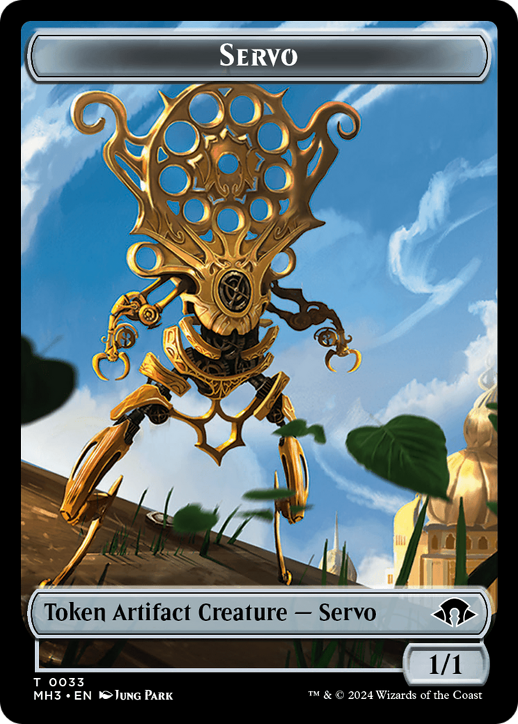 Image of Servo // Blood Double-Sided Token [Modern Horizons 3 Tokens]