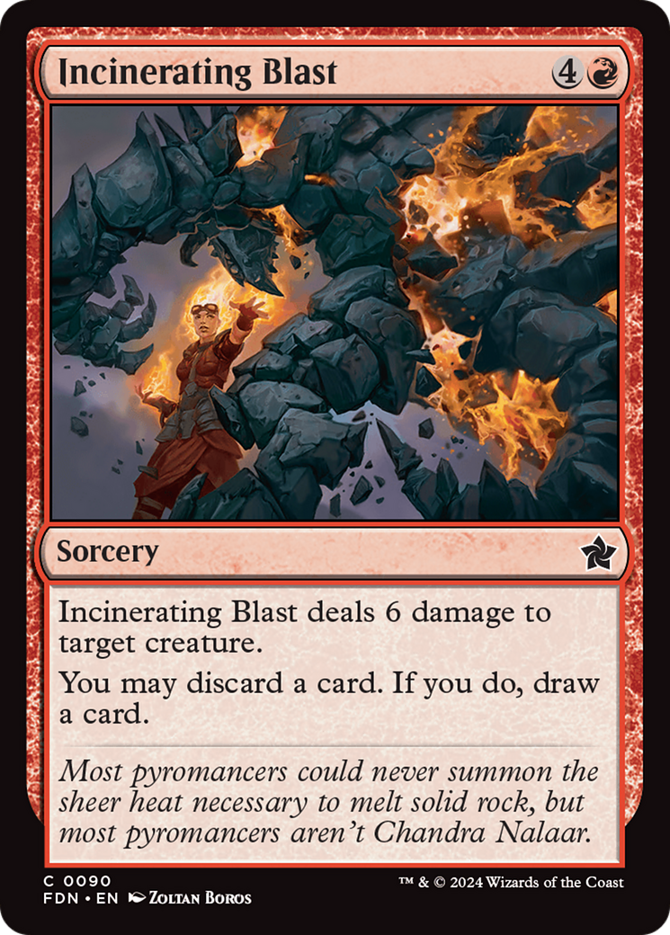 Image of Incinerating Blast [Foundations]