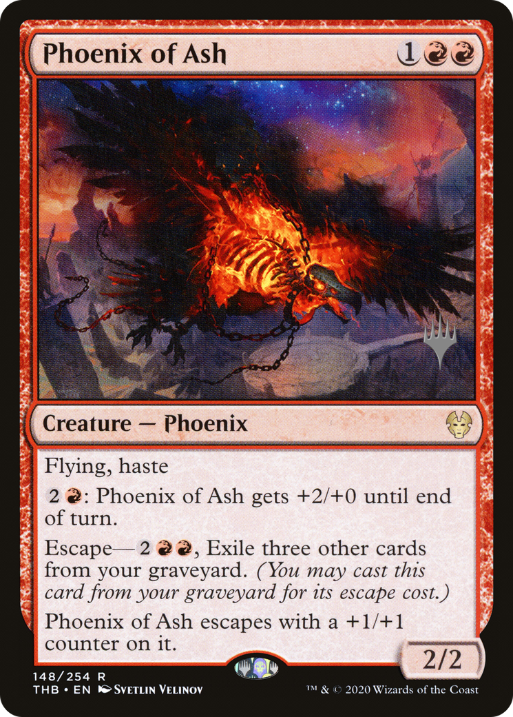 Image of Phoenix of Ash (Promo Pack) [Theros Beyond Death Promos]