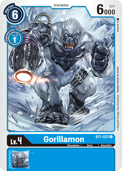 Image of Gorillamon [BT1-037] [Release Special Booster Ver.1.0]