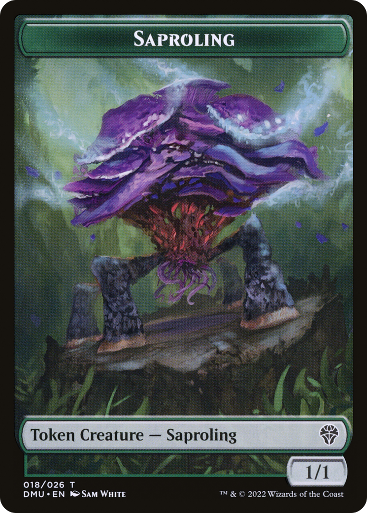 Image of Saproling Token [Dominaria United Tokens]