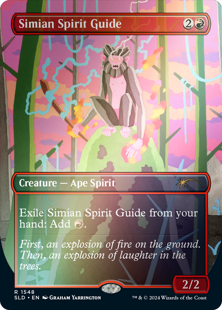 Image of Simian Spirit Guide (Rainbow Foil) [Secret Lair Drop Series]