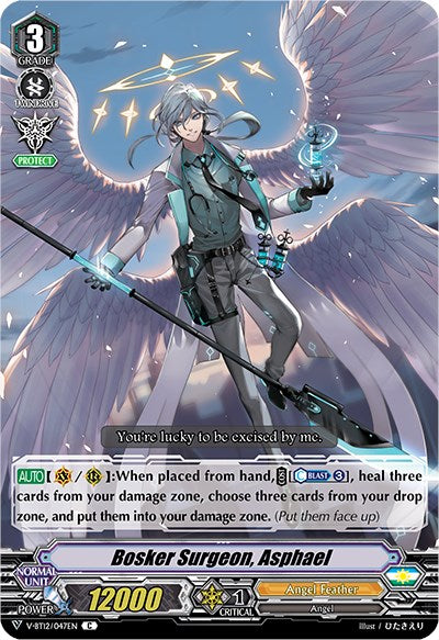 Image of Bosker Surgeon, Asphael (V-BT12/047EN) [Divine Lightning Radiance]