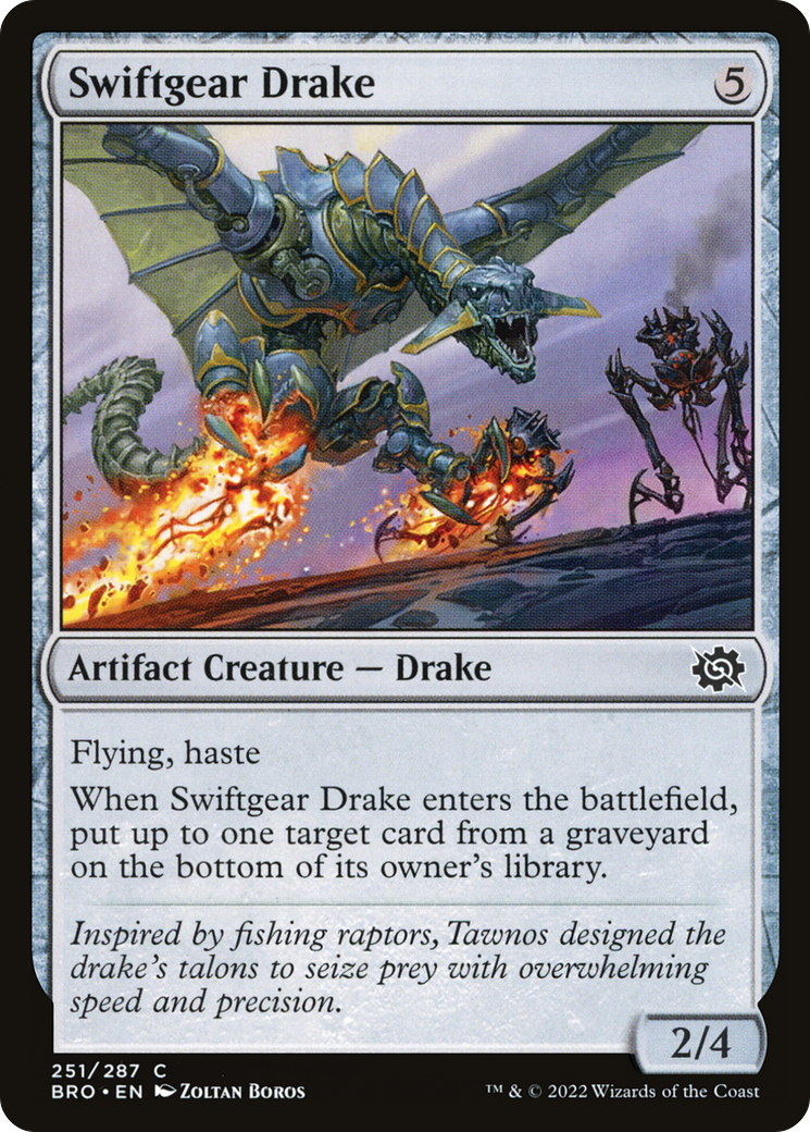 Image of Swiftgear Drake [The Brothers' War]