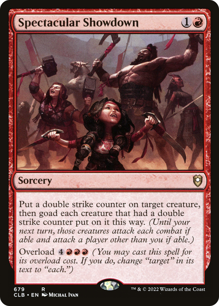 Image of Spectacular Showdown [Commander Legends: Battle for Baldur's Gate]