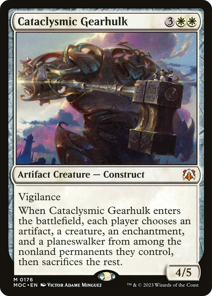 Image of Cataclysmic Gearhulk [March of the Machine Commander]