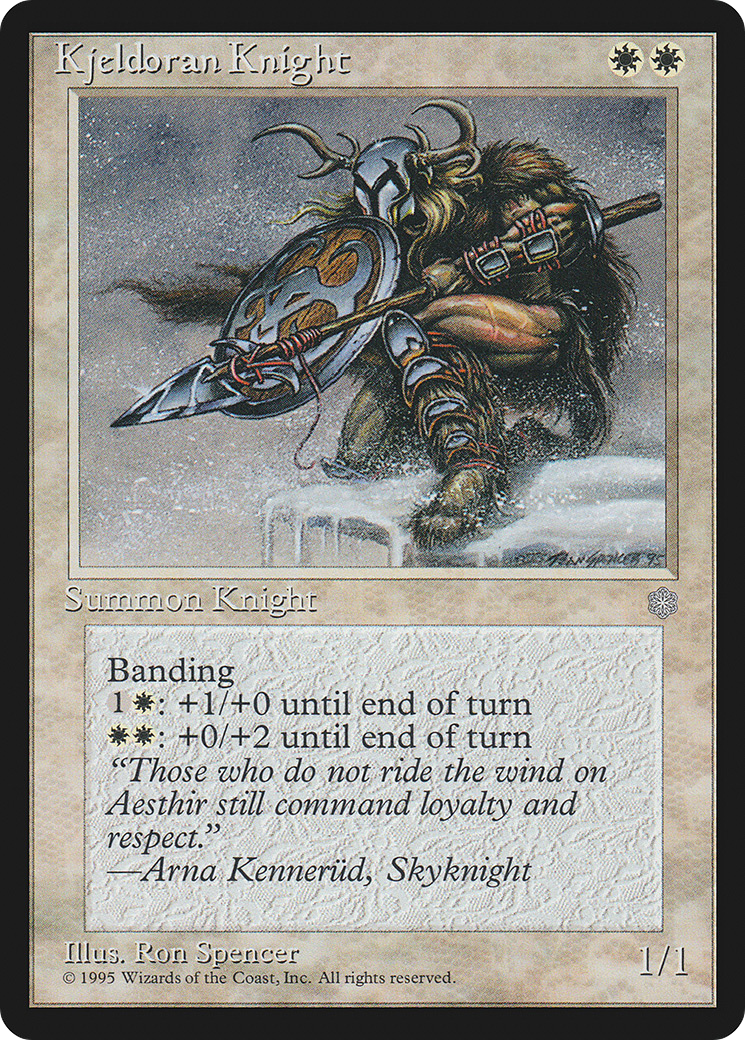 Image of Kjeldoran Knight [Ice Age]