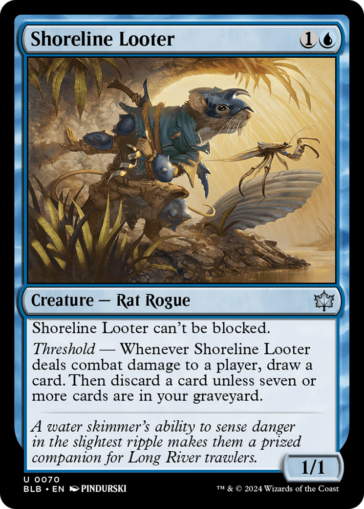 Image of Shoreline Looter [Bloomburrow]