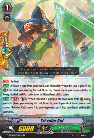 Image of Tri-ruler Cat (G-TCB02/020EN) [The GENIUS STRATEGY]