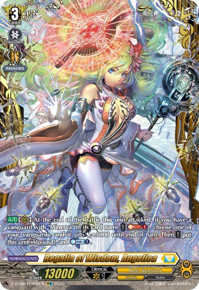 Image of Regalia of Wisdom, Angelica (D-BT08/FFR08EN) [Minerva Rising]