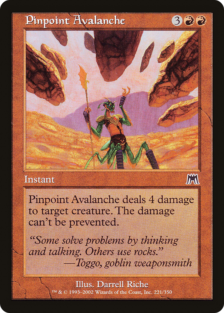 Image of Pinpoint Avalanche [Onslaught]