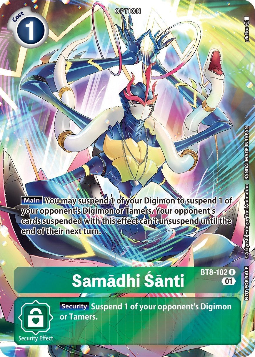 Image of Samadhi Santi [BT8-102] (Summer 2022 Dash Pack) [New Awakening Promos]