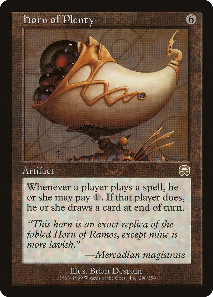 Image of Horn of Plenty [Mercadian Masques]