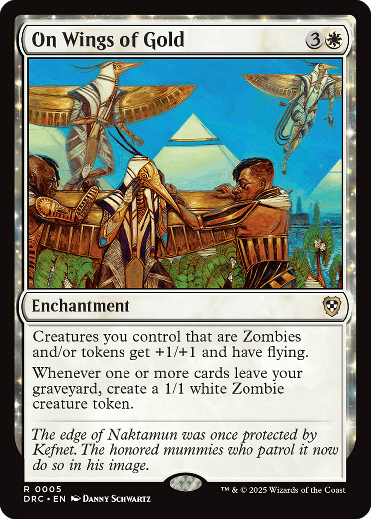 Image of On Wings of Gold [Aetherdrift Commander]