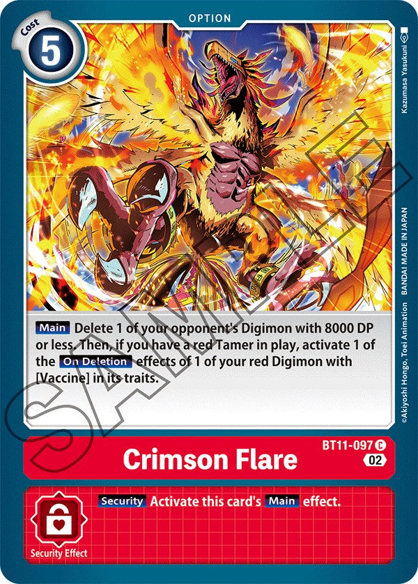Image of Crimson Flare [BT11-097] [Dimensional Phase]