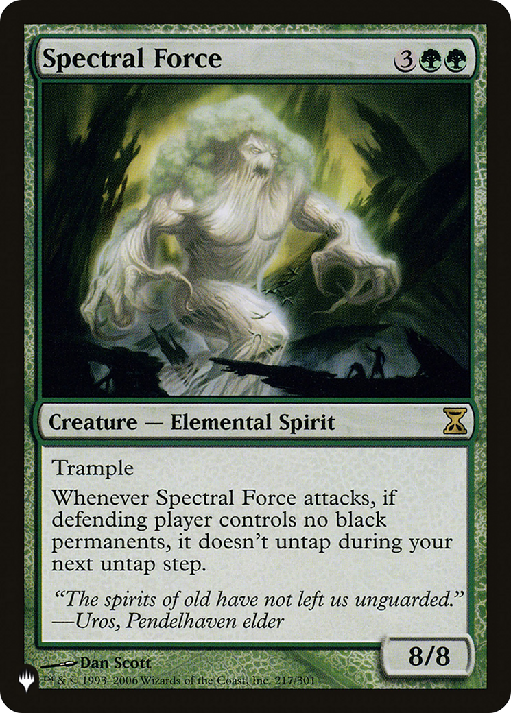 Image of Spectral Force [The List]