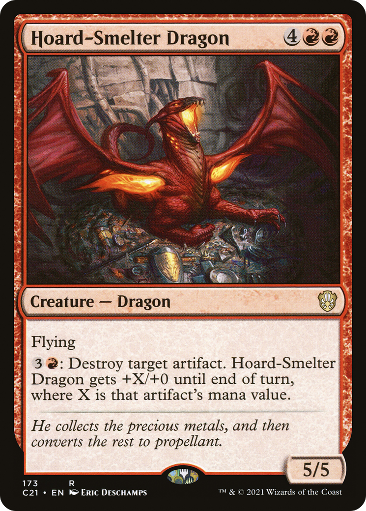 Image of Hoard-Smelter Dragon [Commander 2021]