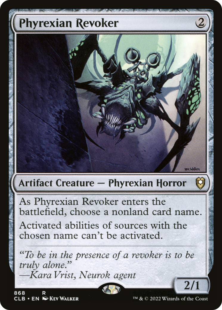 Image of Phyrexian Revoker [Commander Legends: Battle for Baldur's Gate]
