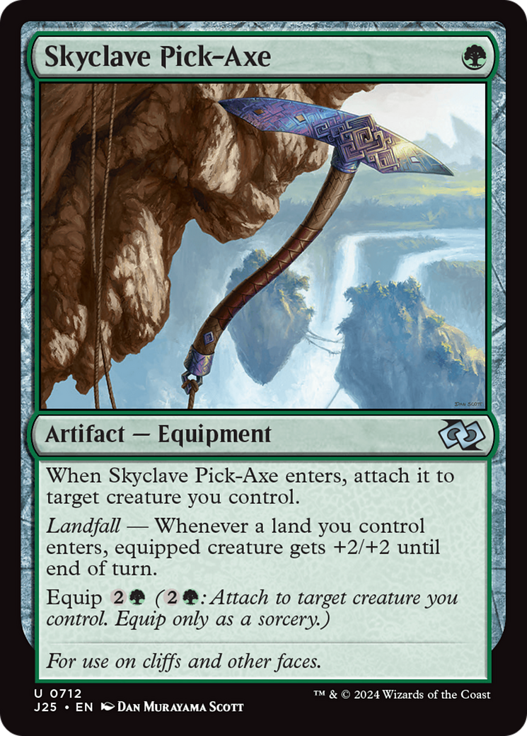 Image of Skyclave Pick-Axe [Foundations Jumpstart]