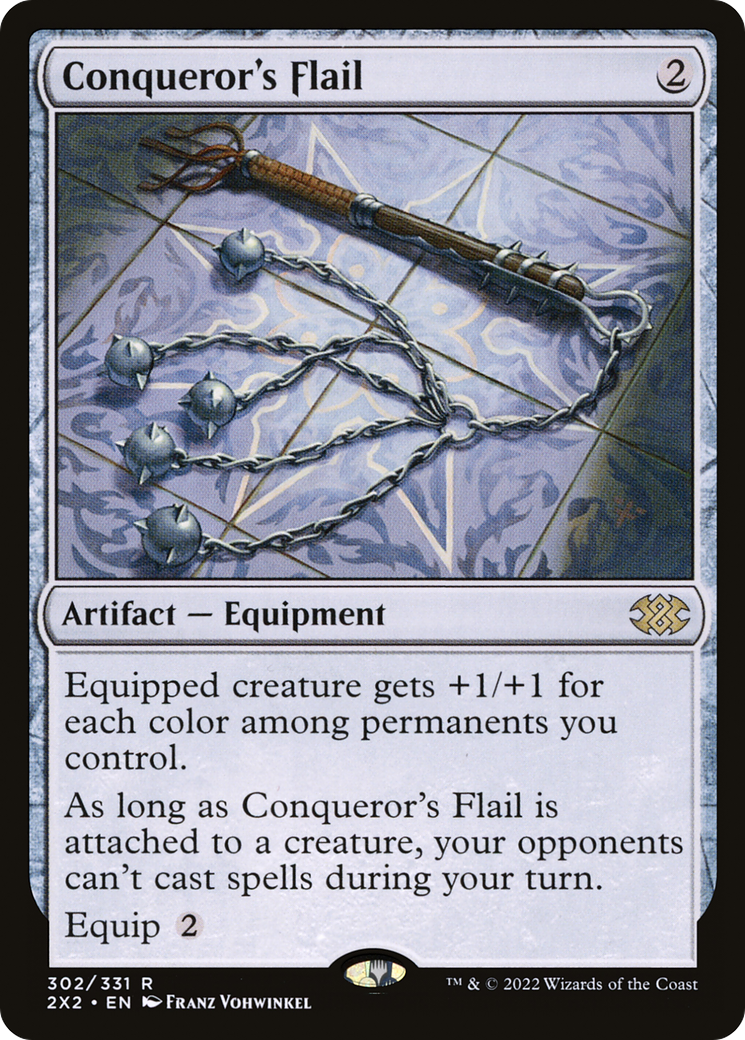 Image of Conqueror's Flail [Double Masters 2022]