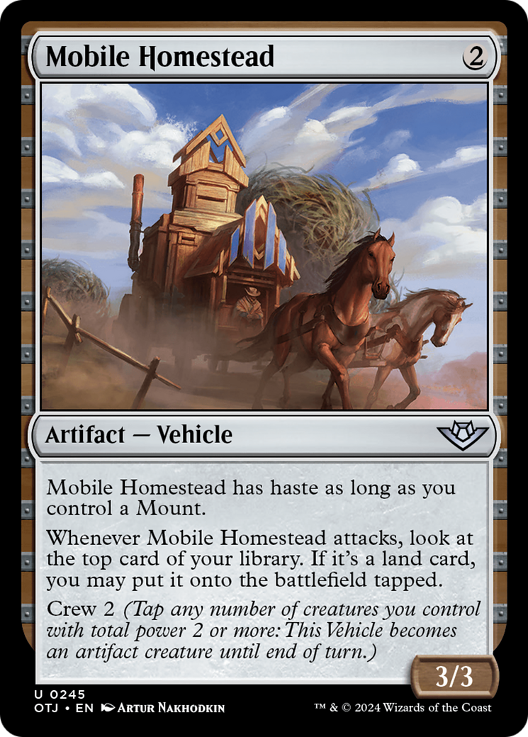 Image of Mobile Homestead [Outlaws of Thunder Junction]